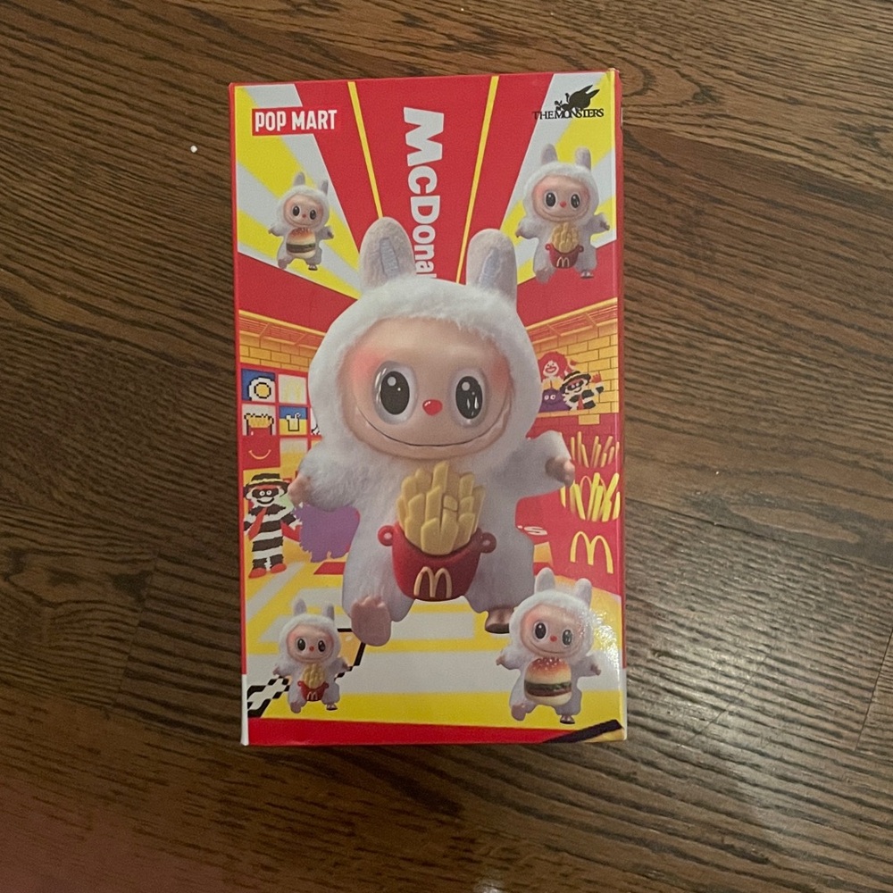 McDonald's Pop Mart The Monsters Action Figure - White and Red